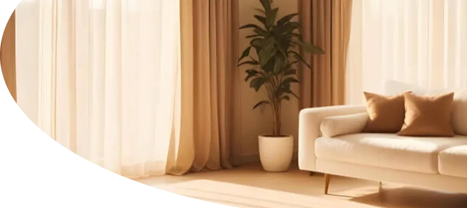 Living Room Sheer Panels