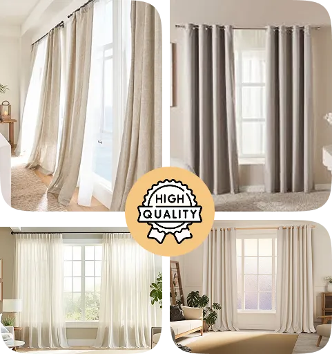 Soft Drapery for Living Area