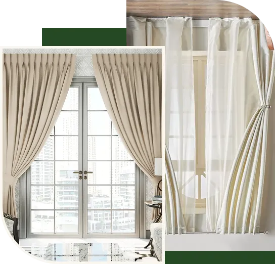 Blackout Fabric Curtains Dubai