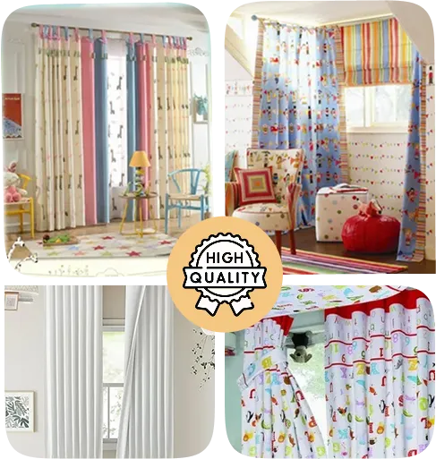 Printed Curtains for Kids