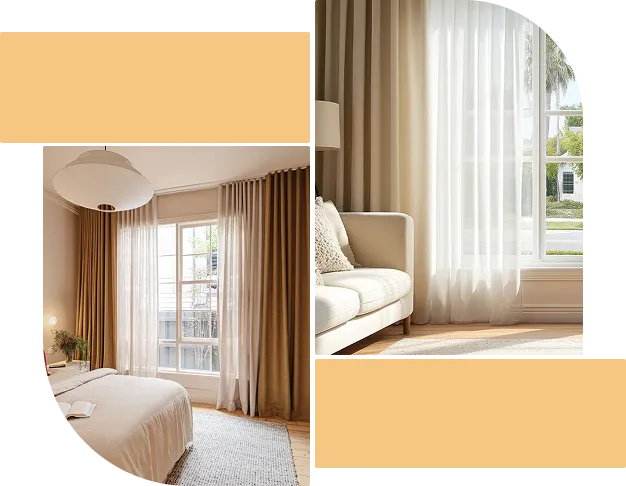 Light-Blocking Curtains Dubai