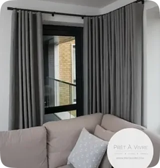 Elegant Wave Curtains Dubai