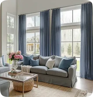 Living Area Drapes