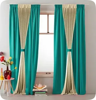 Plush Living Room Draperies