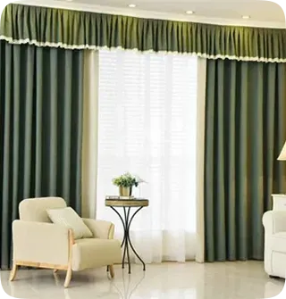 Designer Living Room Drapes