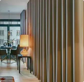 Dubai Wave & Ripple Curtains