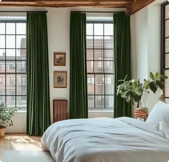 Decorative Drapes for Lounge